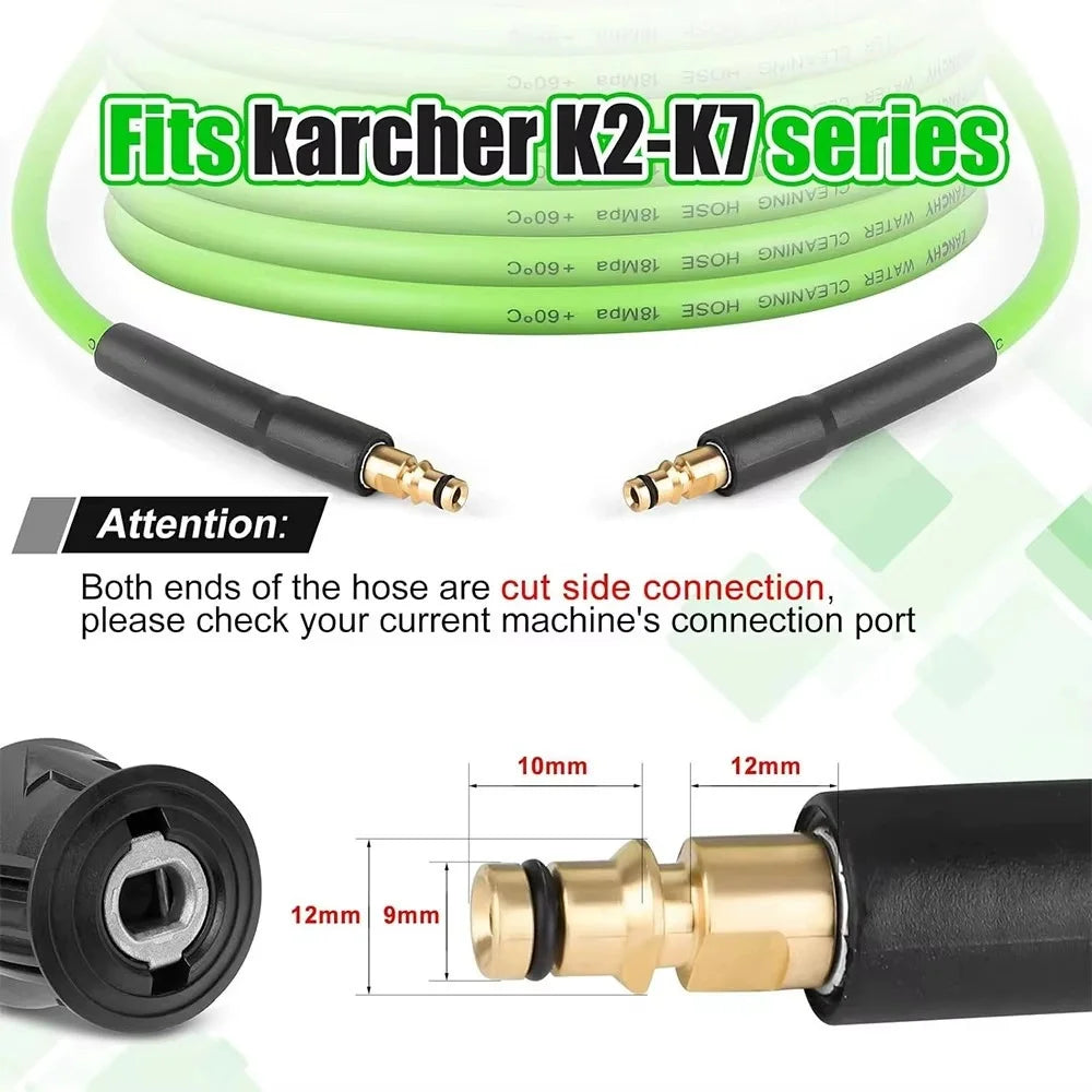 Karcher K2–K7 High Pressure Washer Hose | Quick Connect