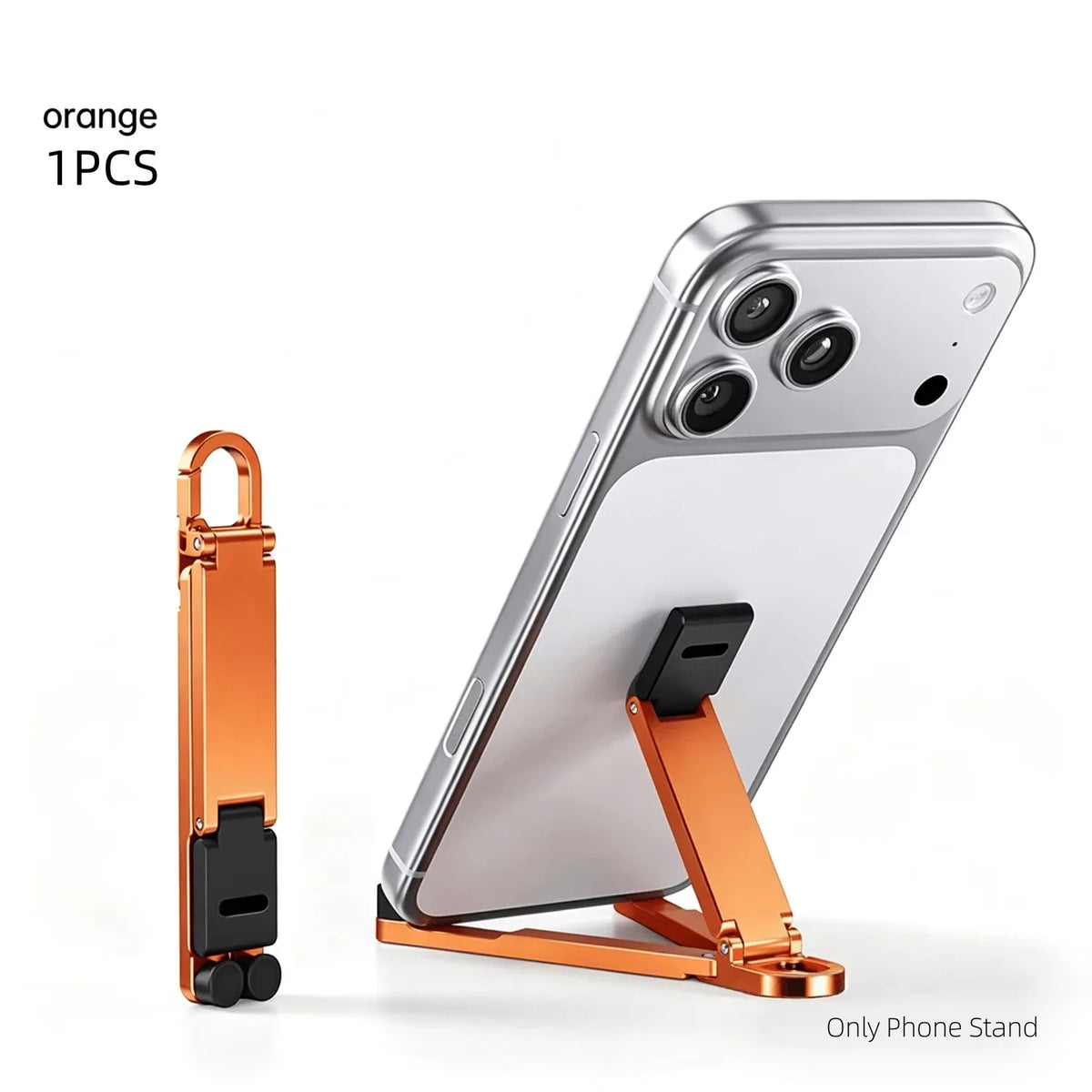 Mini Foldable Keychain Phone Stand | Multi-Angle Adjustable