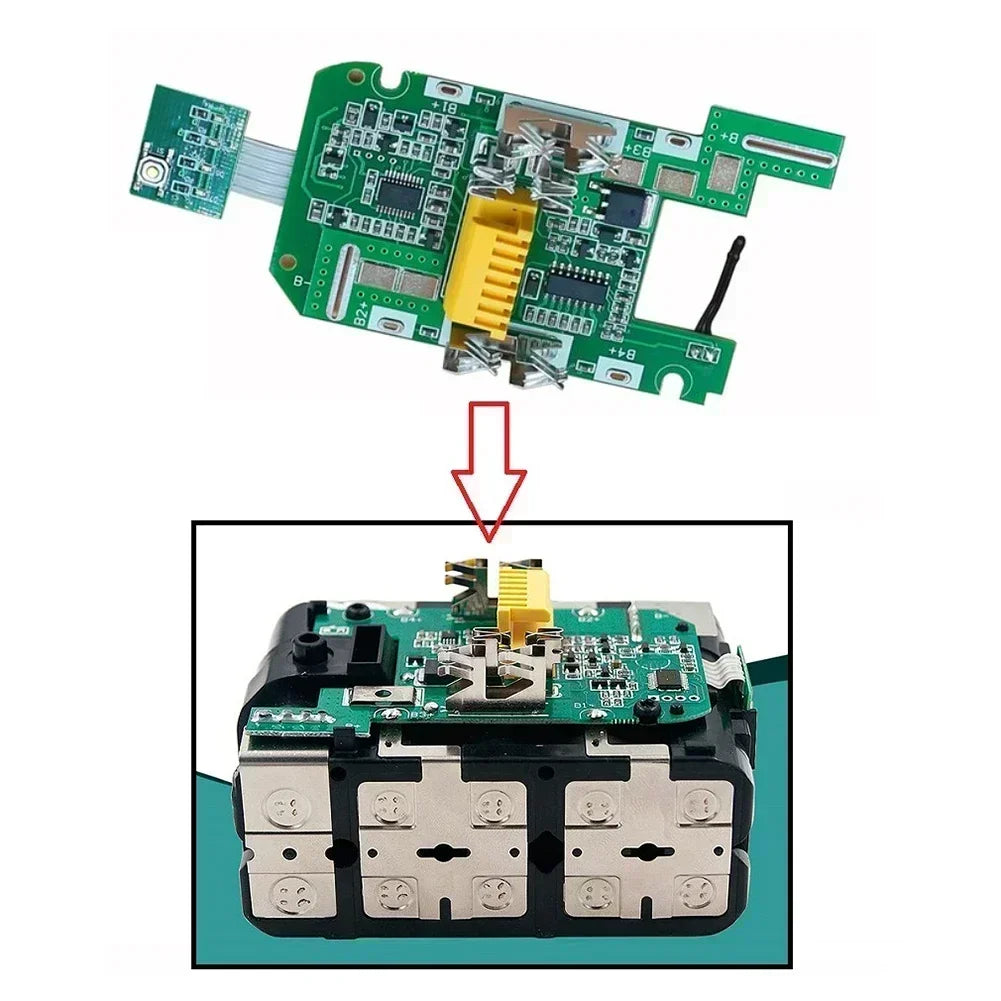 18V Lithium Battery PCB Protection Board BL1830 BL1860