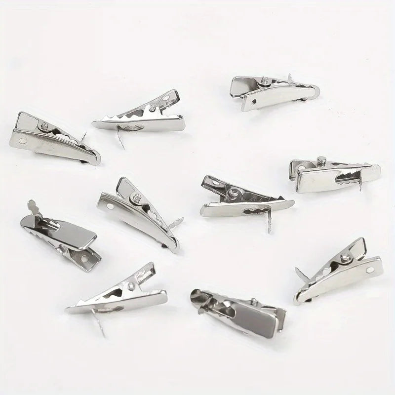 Mini Christmas Flower Metal Clips – Xmas Tree & Wreath Decor