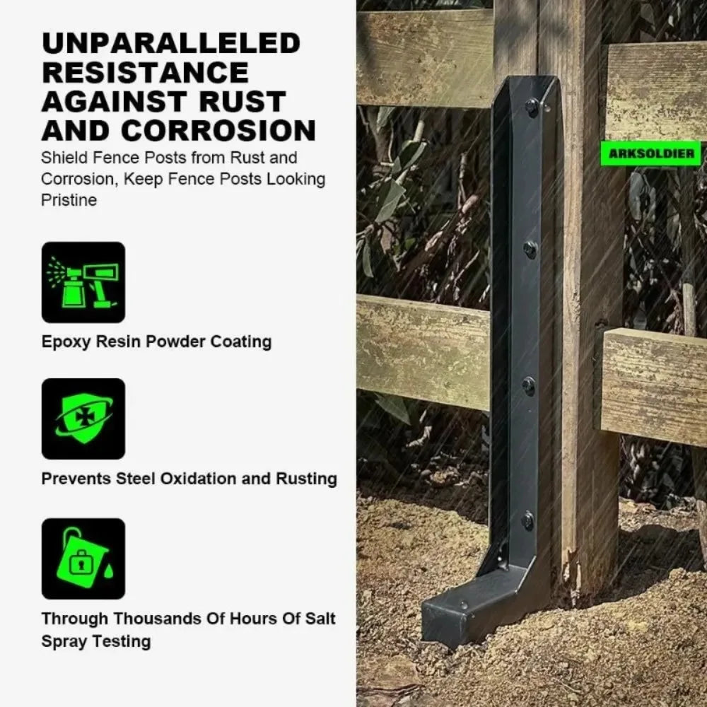 Metal Fence Ground Anchor Kit – Heavy-Duty Grounding Plug