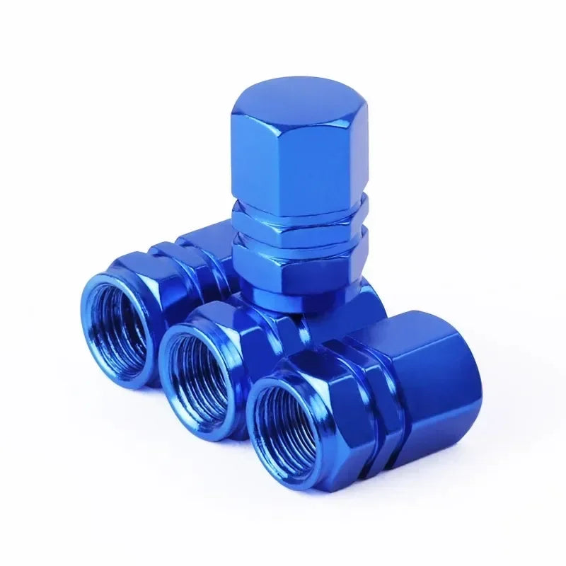 Aluminum Alloy Tire Valve Stem Caps – Anti-Rust, 11 Colors
