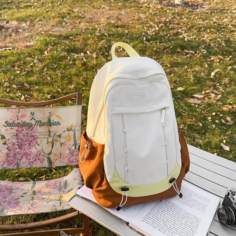 Nixie Large-Capacity Color-Block Hiking Backpack | Lightweight