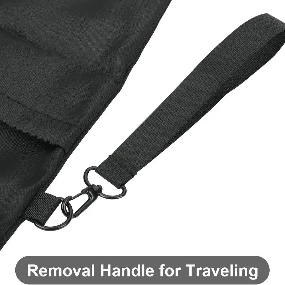 Zipper Book Sleeve – Water-Resistant Portable Book Cover Case
