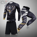 Men's Thermal Compression Base Layer Set – Winter Long Johns