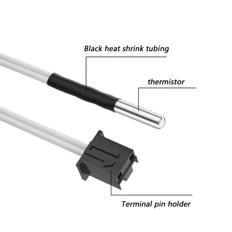NTC100K Thermistor Sensor for 3D Printer – Stainless Steel Head