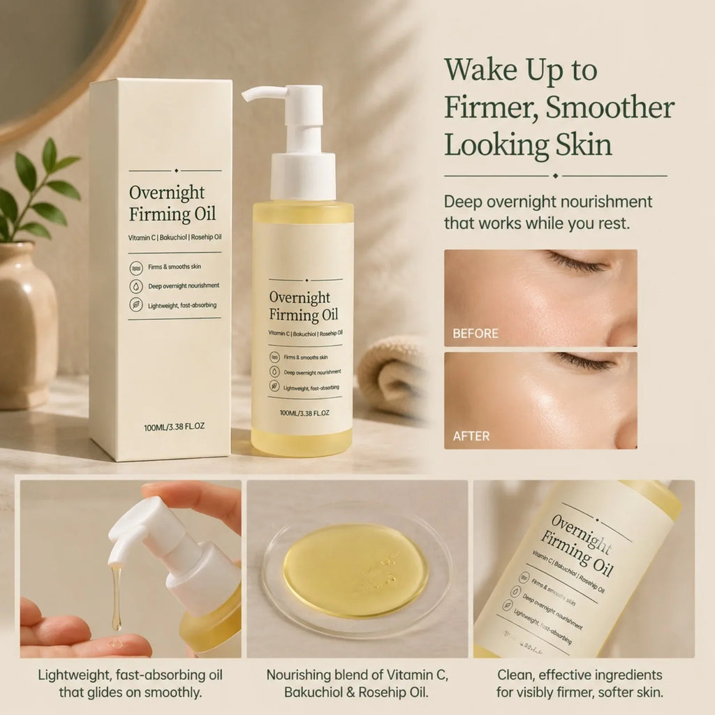 Vitamin C Firming Overnight Facial & Body Oil – 100ml