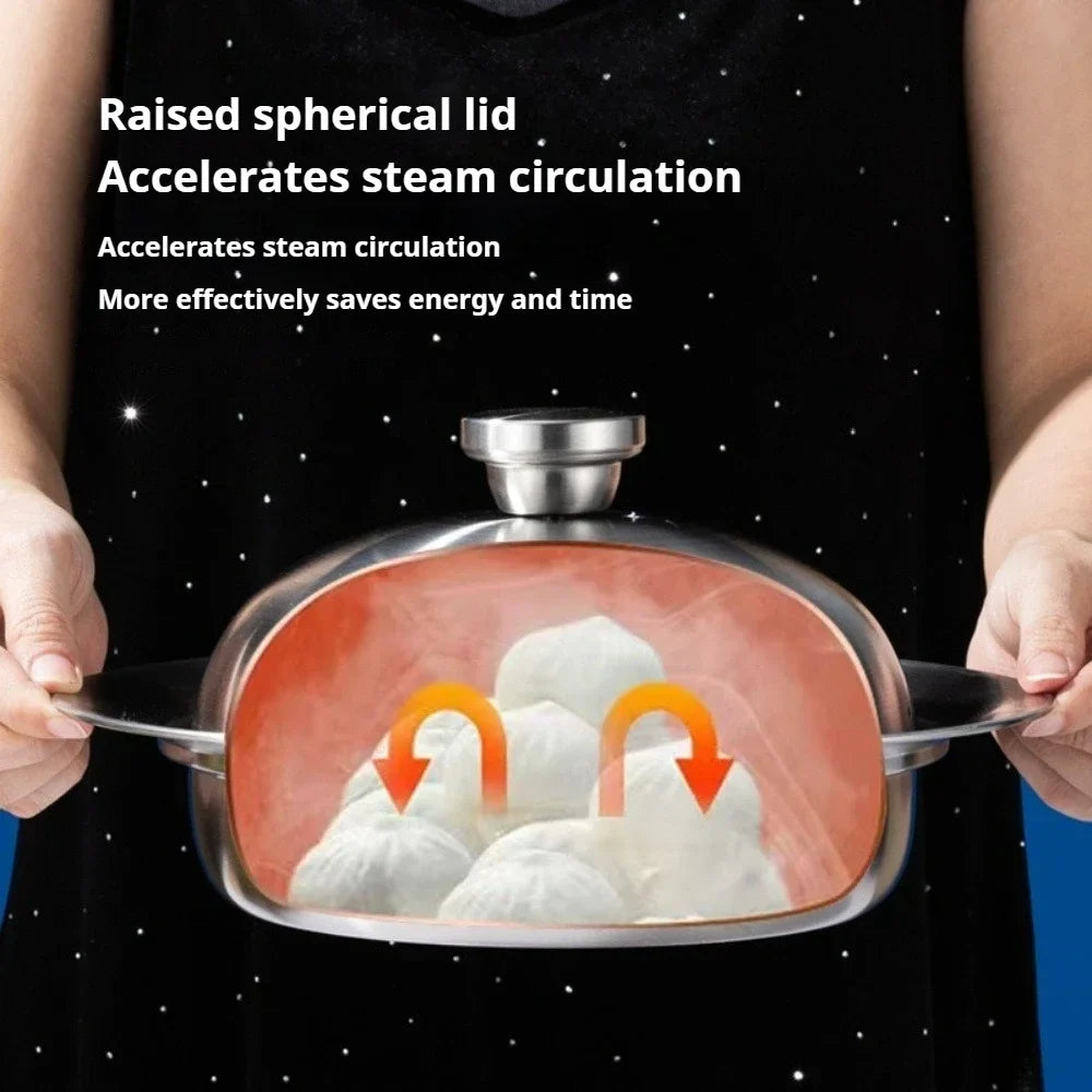 Stainless Steel Steam Tray & Noodle Drainer for Pot