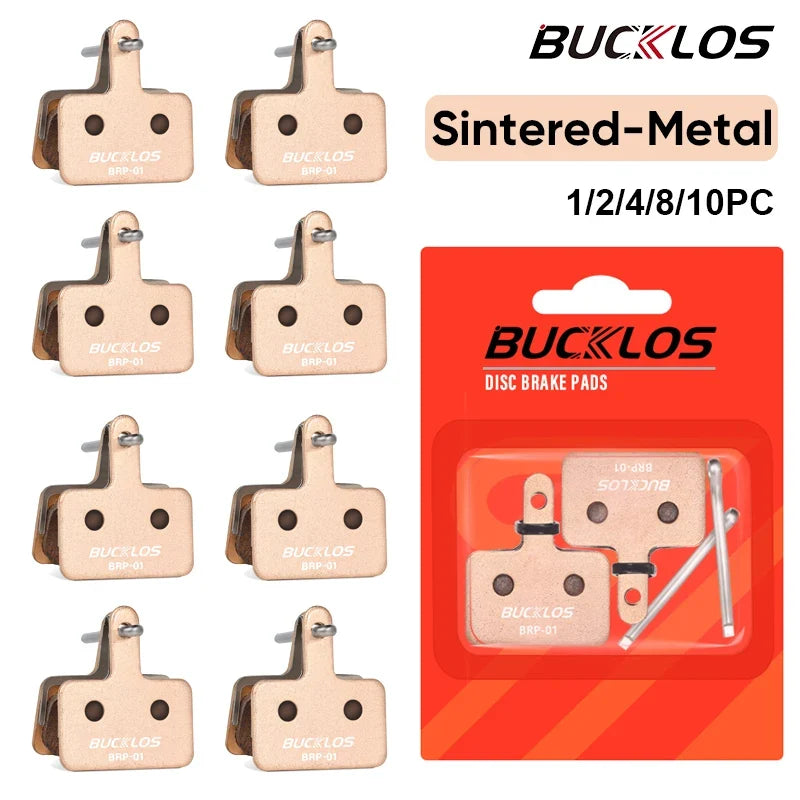 BUCKLOS Sintered MTB Disc Brake Pads – Shimano B01S B05S Fit