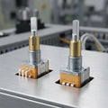 HpLive EC110701N2B Rotary Encoder Dual-Shaft Push Button 2 Pack