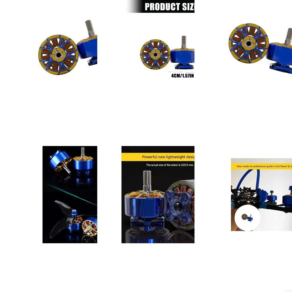FPV Racing Brushless Motor – Aluminum Alloy Single Motor