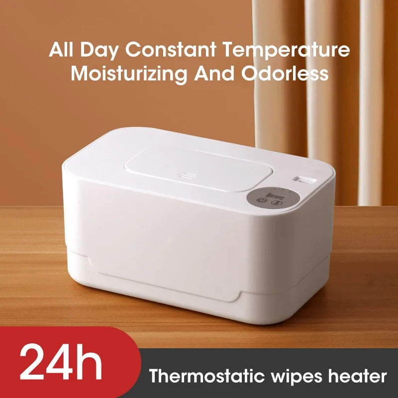 NOCCLILI USB Baby Wipe Warmer & Wet Towel Dispenser