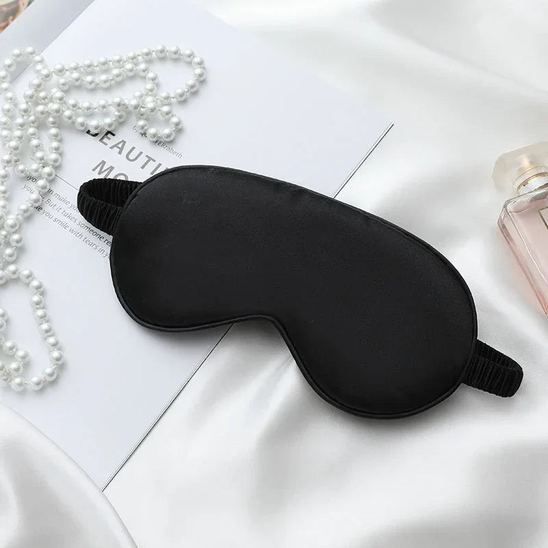 Silk Sleep Eye Mask – Light Blocking Travel Eye Cover