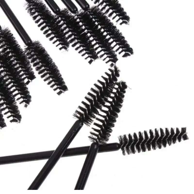 50Pcs Disposable Mascara Wands & Eyelash Extension Brushes