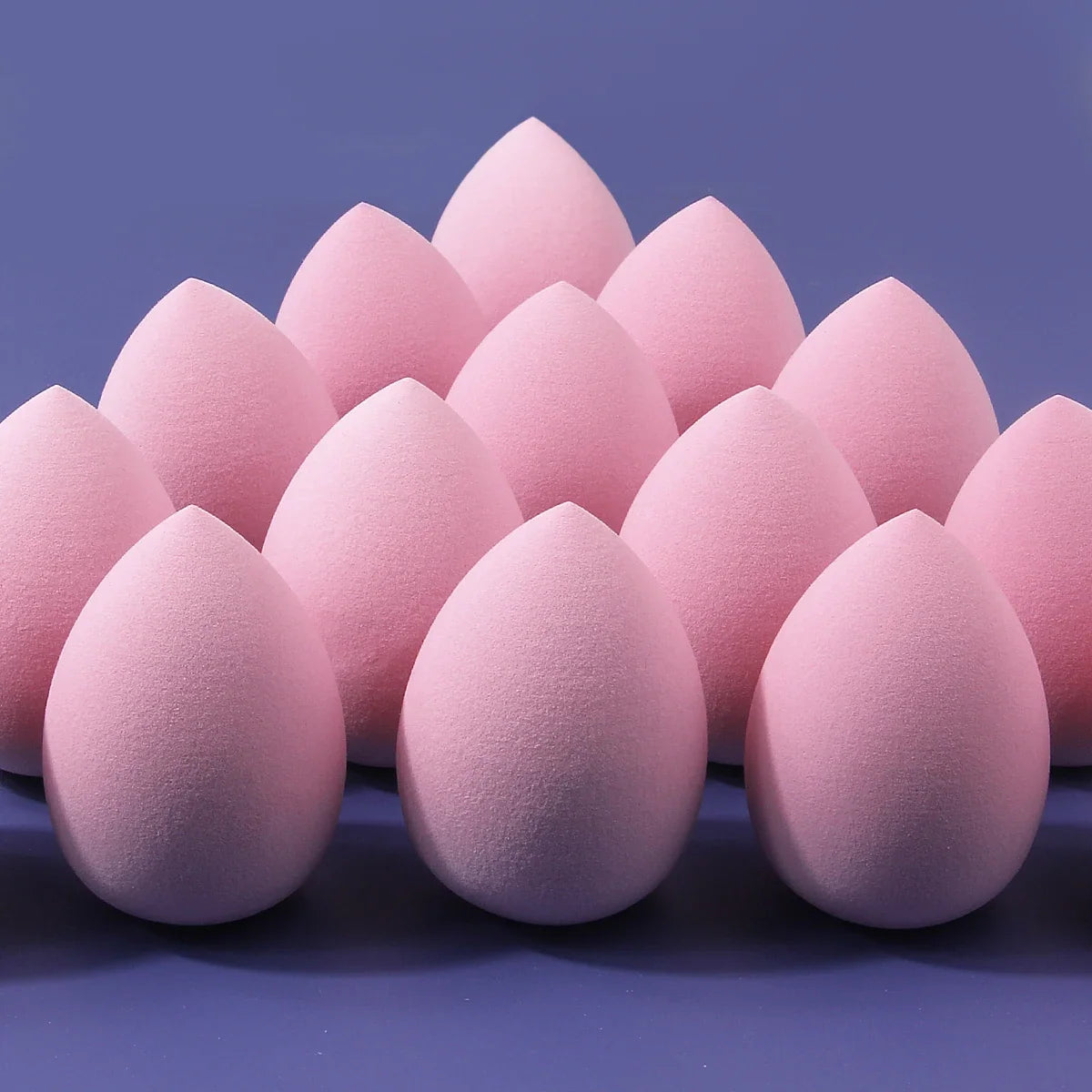 15Pcs Teardrop Makeup Sponge – Soft Foundation Powder Puff