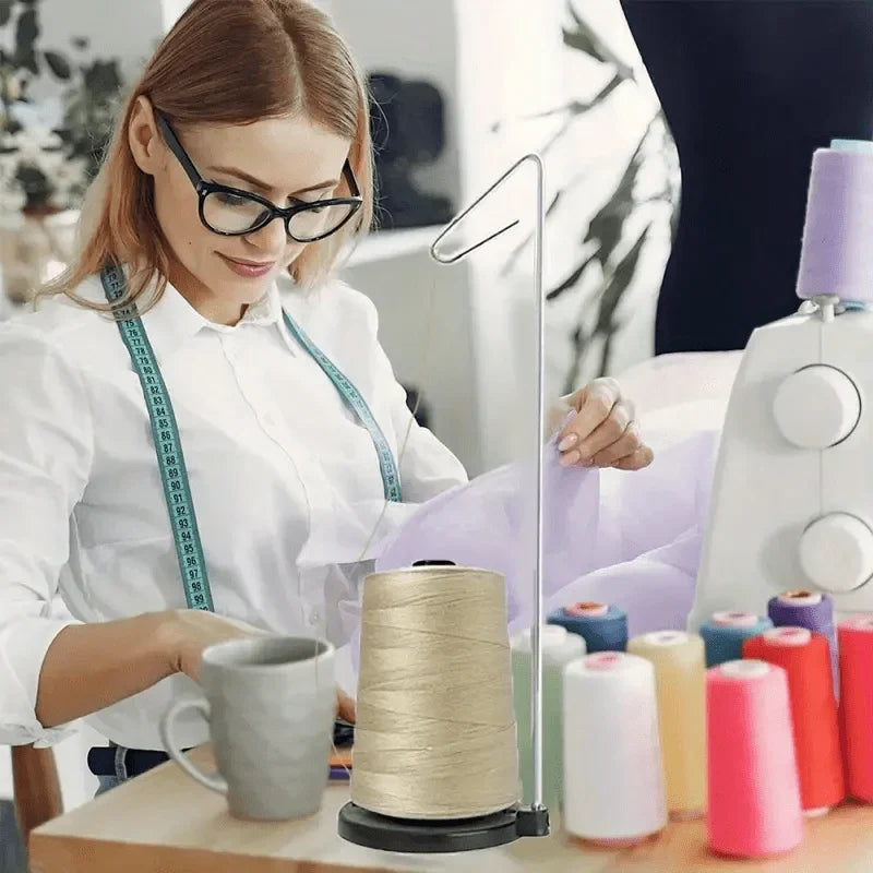 Cone Thread Spool Stand for Sewing Machine – Plastic Base