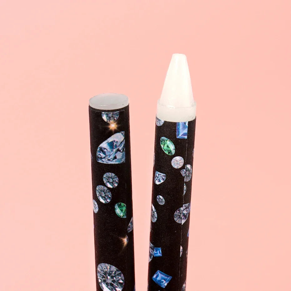 Wax Nail Art Picker Pencil – Rhinestone Dotting Tool 5/10 Pk