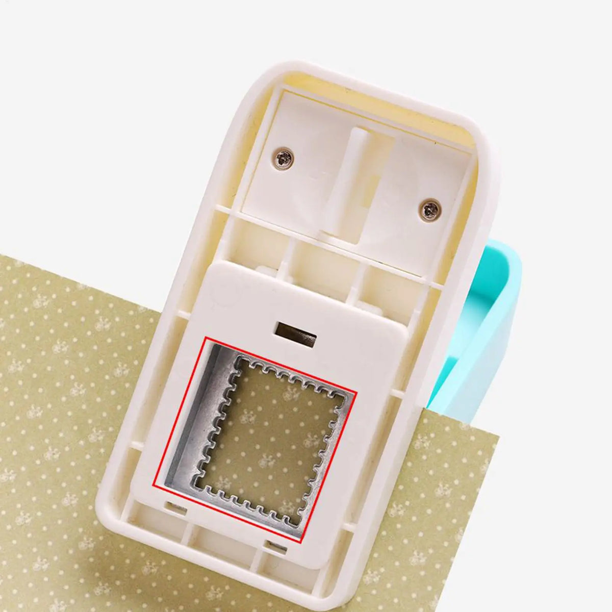Lever Action Stamp Punch Cutter for Scrapbooking & Card Making