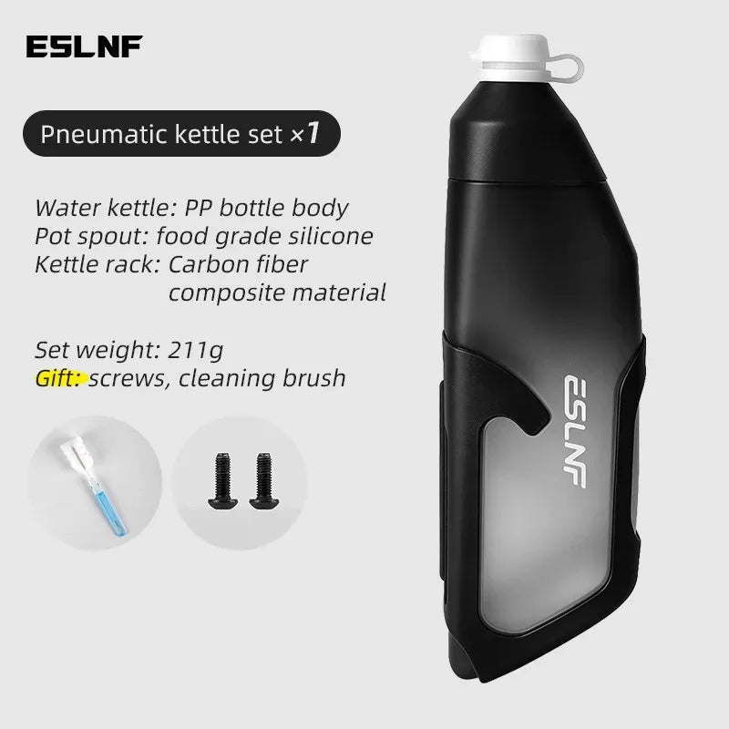 ESLNF 680ml Aerodynamic Cycling Water Bottle with Cage