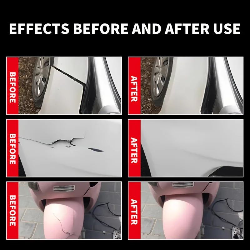 Heavy-Duty Car Bumper Plastic Adhesive – No Welding Repair