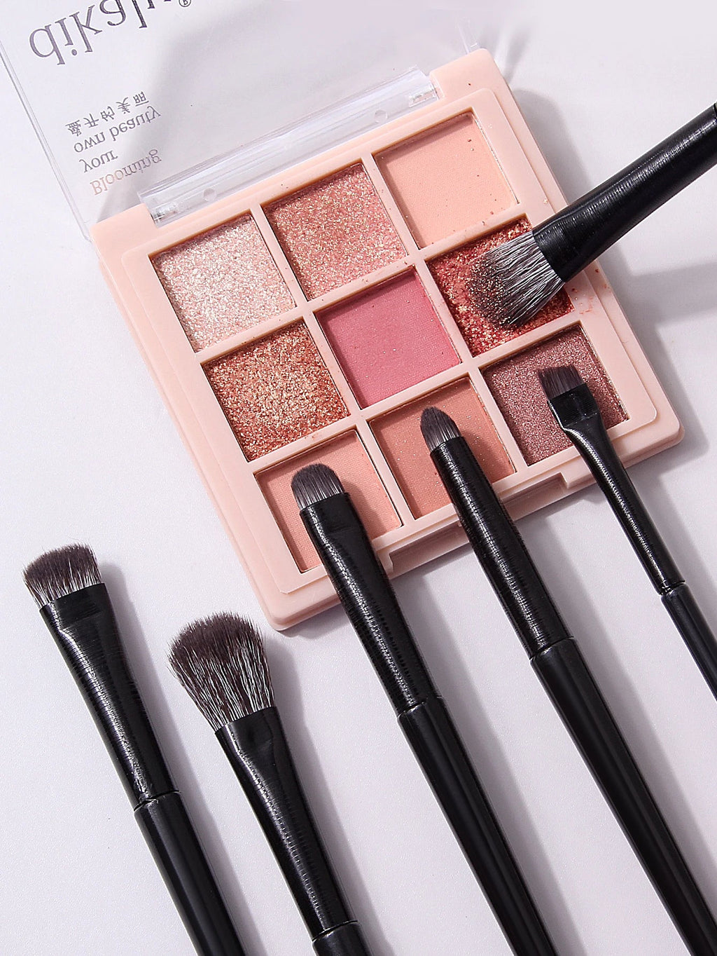 6-Piece Eye Makeup Brush Set – Eyeshadow, Liner & Brow