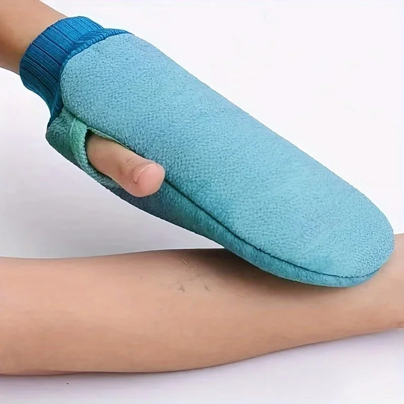 Exfoliating Scrub Gloves – Body Scrub Mitt for Shower & Spa