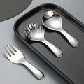 Retro Shell Tea Spoon – Stainless Steel Dessert Spoon