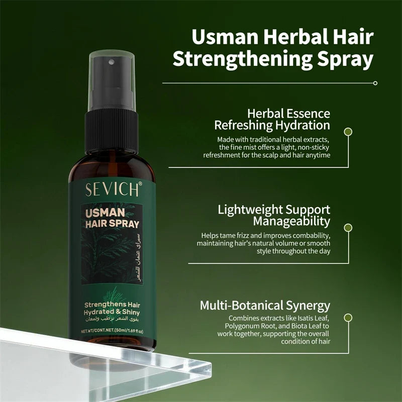 Sevich Hair Growth Serum Set – Usman Oil, Shampoo & Soap