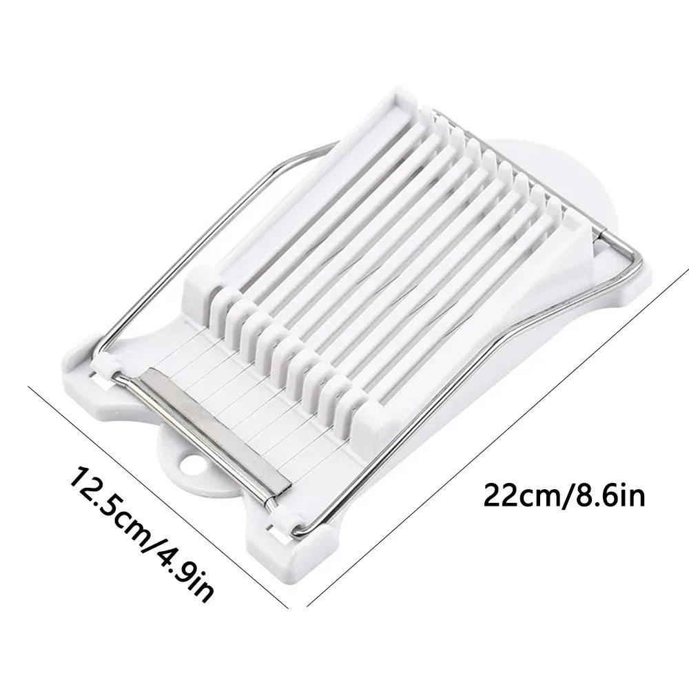 Stainless Steel Manual Wire Slicer – 10 Wires, Adjustable Thickness