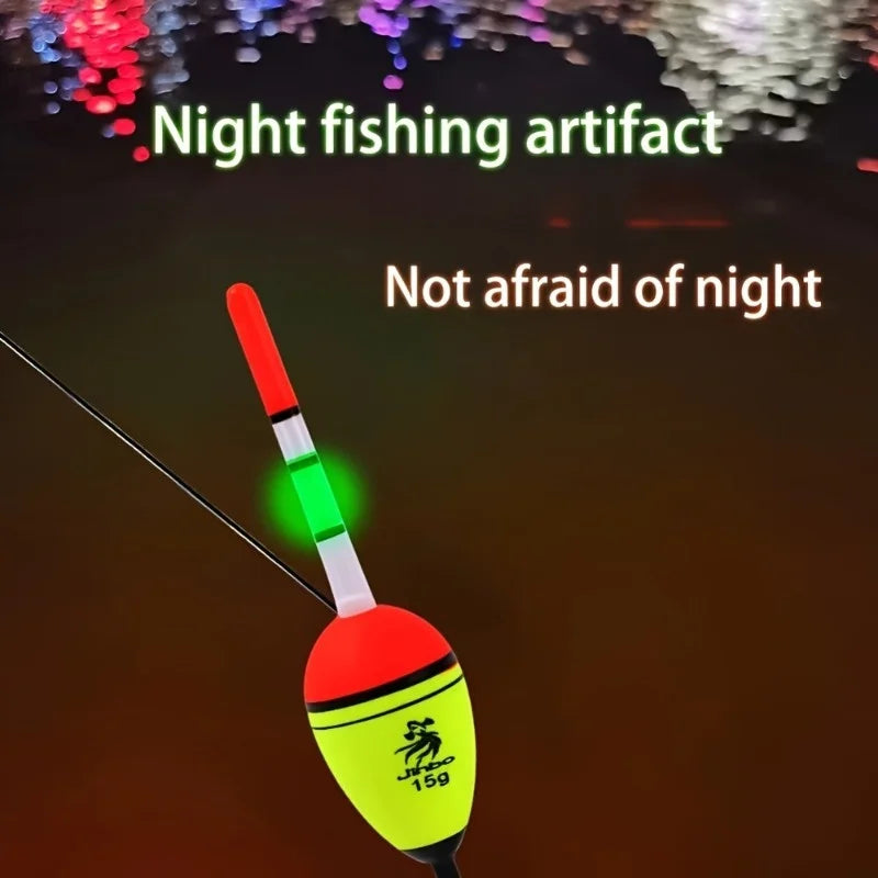 EVA Luminous Night Fishing Floats – 10g 20g 30g Glow Bobbers