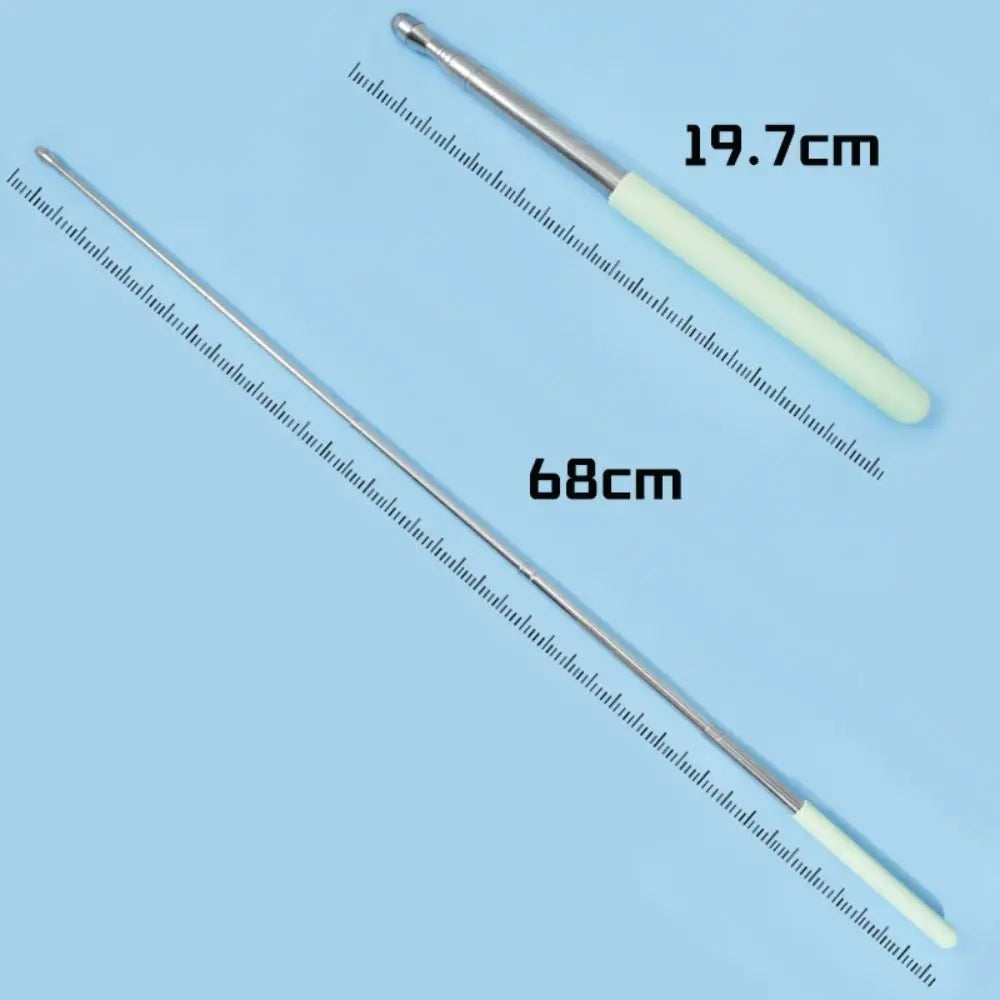 Telescopic Teaching Pointer Pen – Stainless Steel Touch Screen