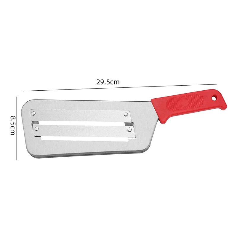 Stainless Steel Cabbage Slicer with Handle | Vegetable Shredder