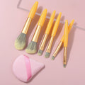 7-Piece Mini Soft Makeup Brush Set – Foundation & Blush Brushes