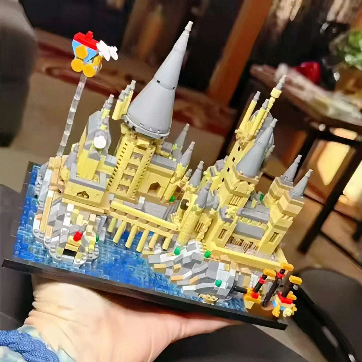 Medieval Magic Castle DIY Block Model Set | Adult Miniature Kit