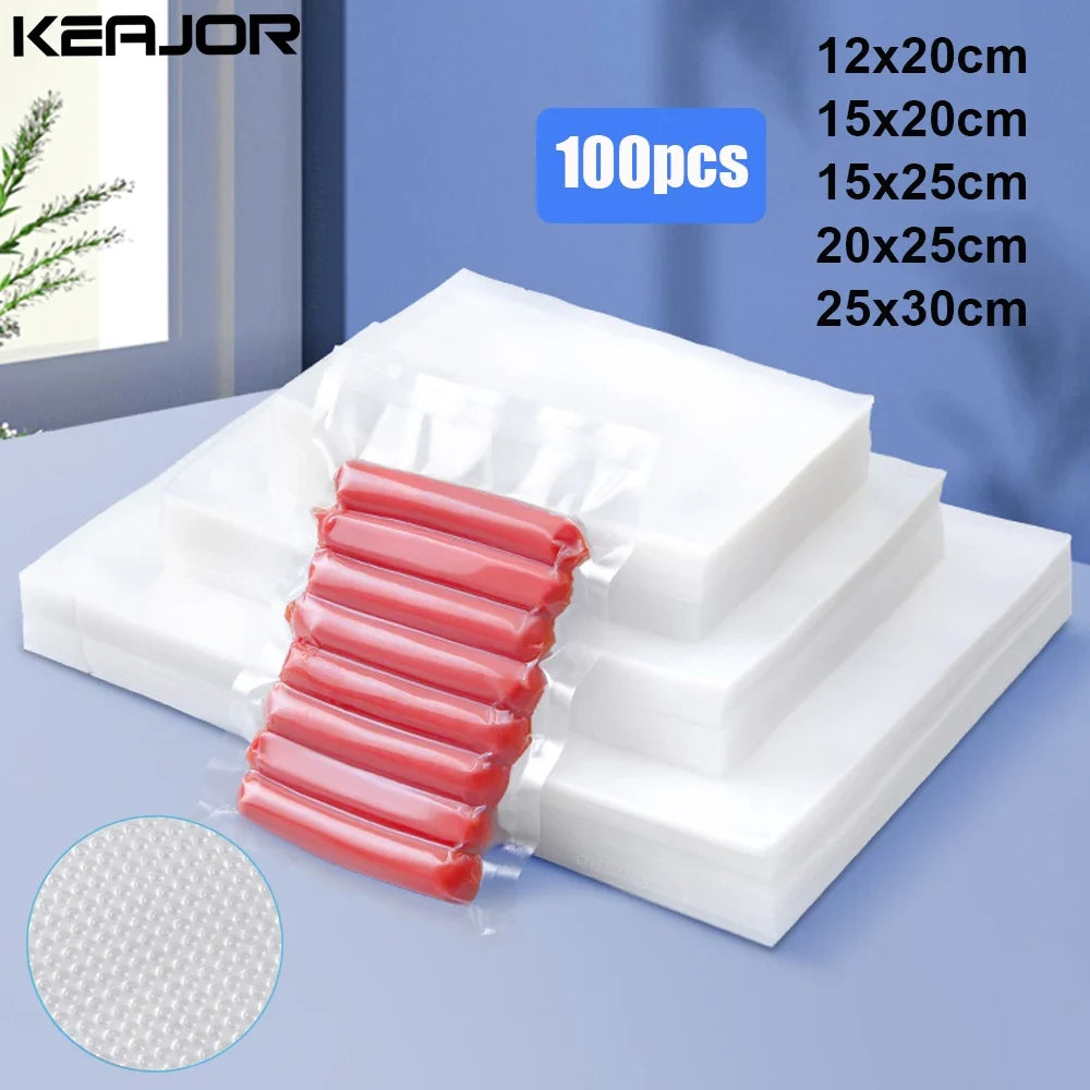 Vacuum Sealer Bags for Food Storage – 100 Pack