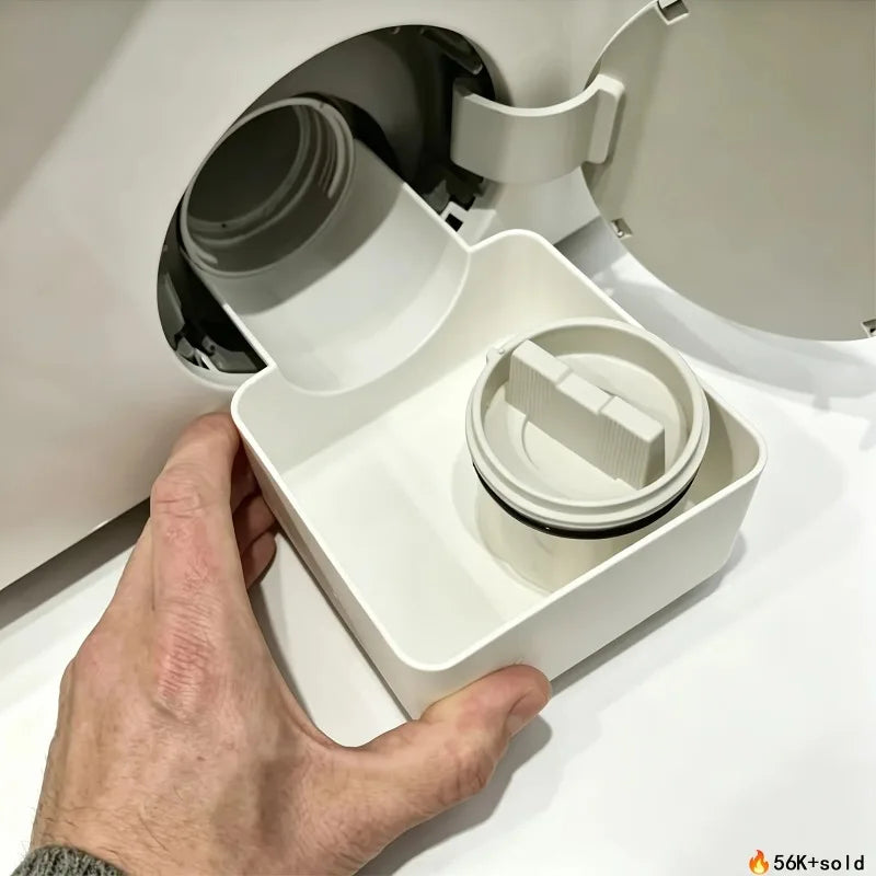 Washing Machine Drain Tray – Overflow Catcher & Storage Shelf