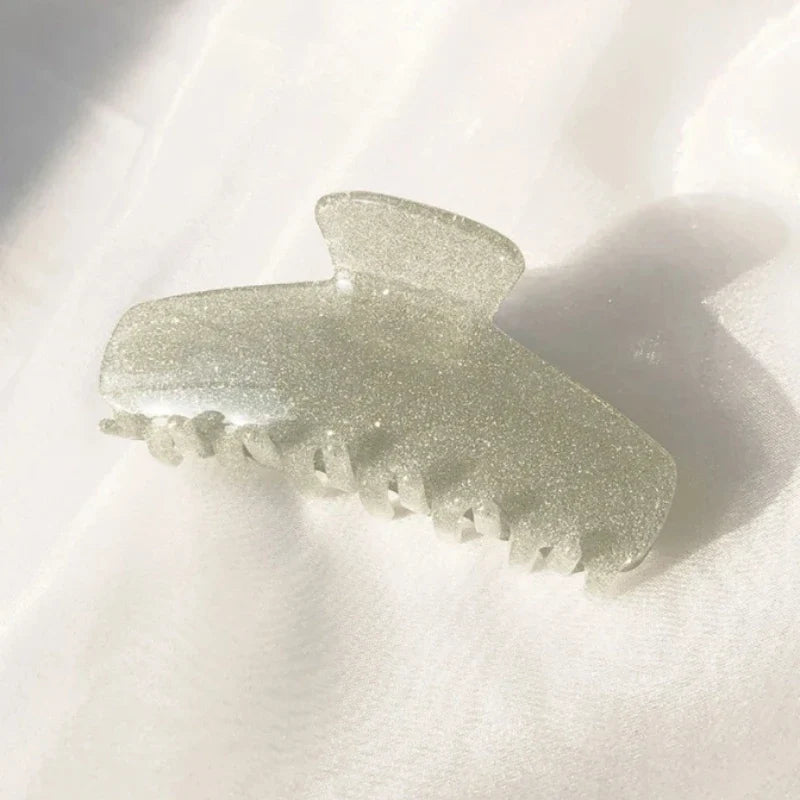 Large Shark Hair Clip – Elegant Vintage Korean Style Claw