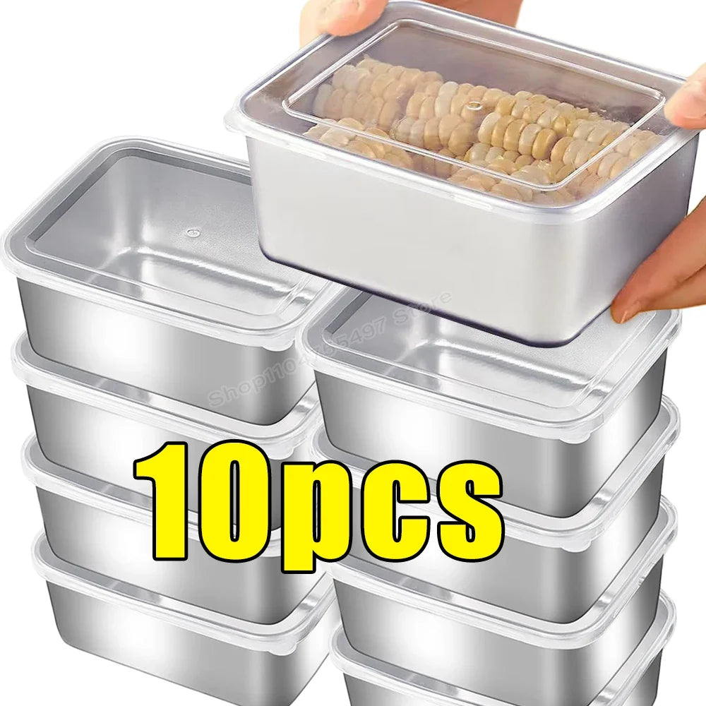 Stainless Steel Airtight Food Storage Container with Lid