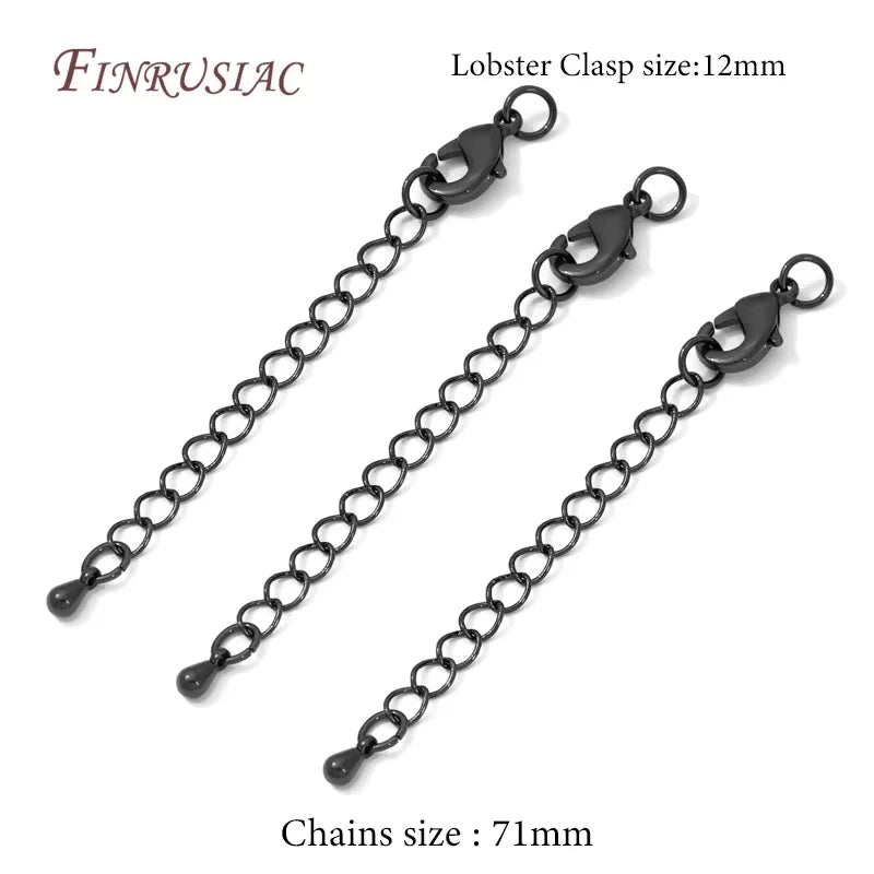 Gold Plated Lobster Clasp Extension Chain 66mm – DIY Jewelry
