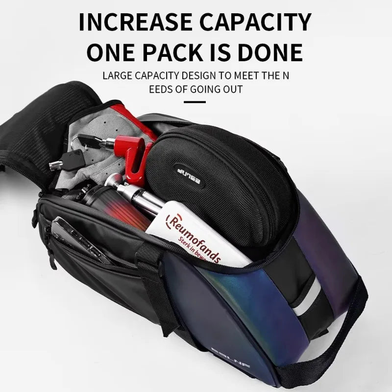 ESLNF Large Capacity Bike Rear Rack Bag – Rainproof Pannier