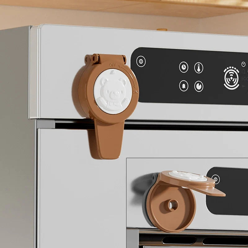 Child Safety Oven Door Lock – No-Drill Kitchen Cabinet Lock