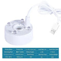 USB Ultrasonic Mist Maker Fogger with 4 LED Lights | Atomizer