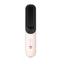 Wireless Negative Ion Hair Straightening Brush – USB-C Cordless