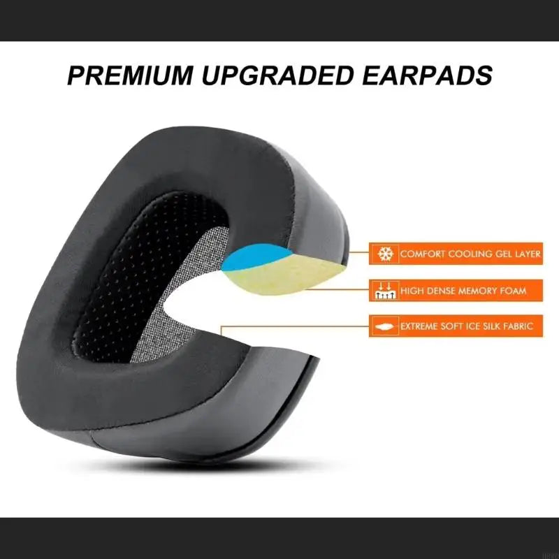 Ice Gel Cooling Earpads for Void V2 | Protein Leather Cushions