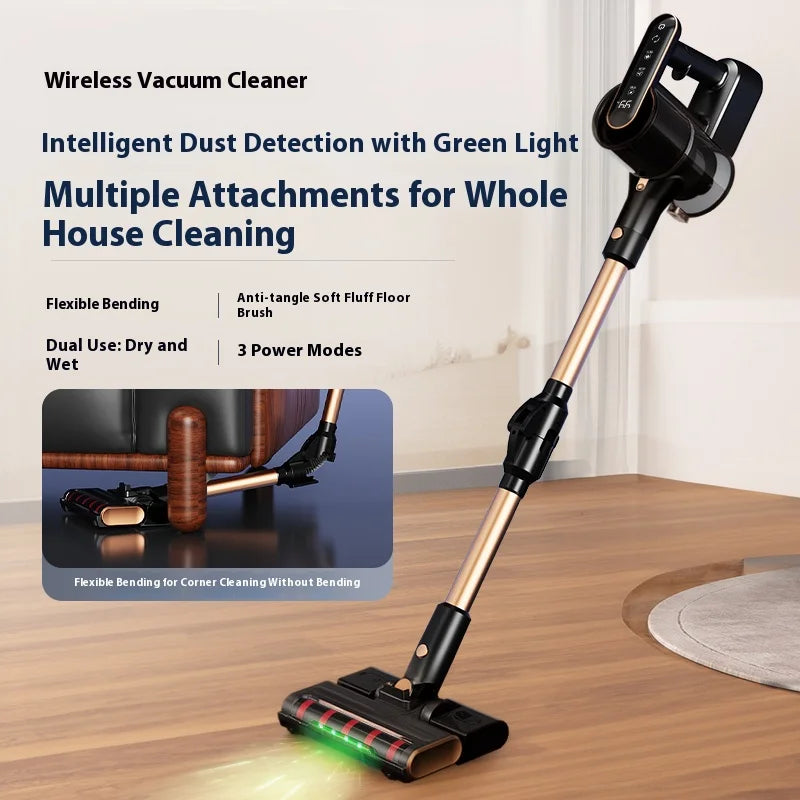 XINGOU Foldable Wireless Handheld Vacuum – 13000Pa Bagless