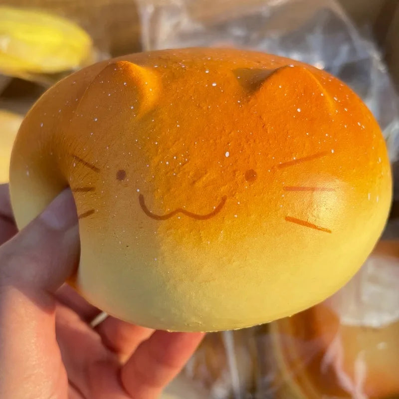 Squishy Totoro Kitty Bread Fidget Squeeze Toy | Adult Gift