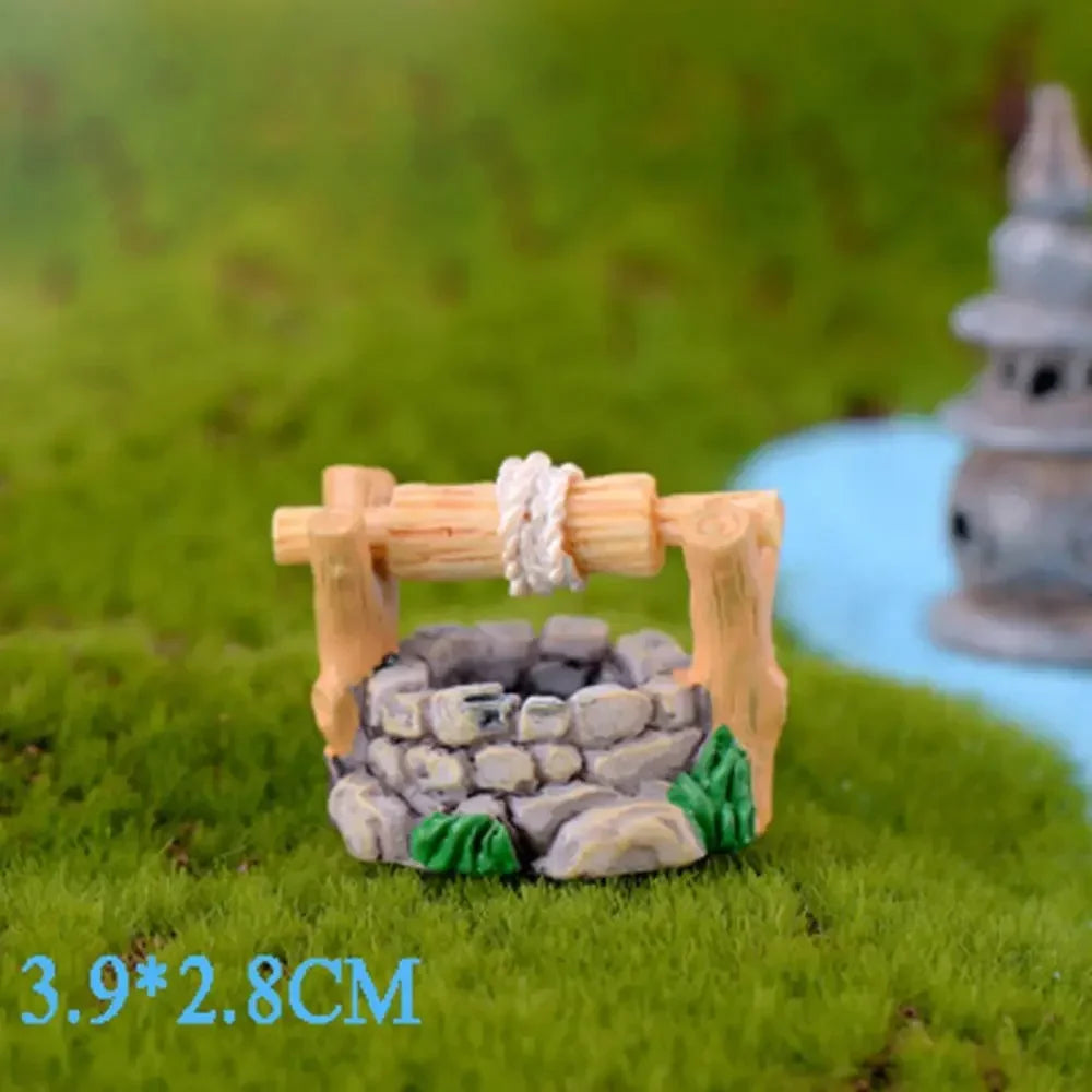 Miniature Fairy Garden Resin Ornament | DIY Dollhouse Decor