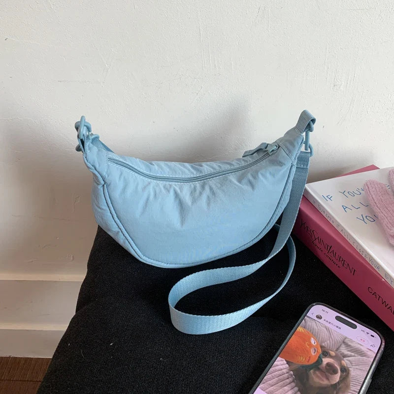 Nixie Mini Nylon Crossbody Bag – Detachable Shoulder Strap