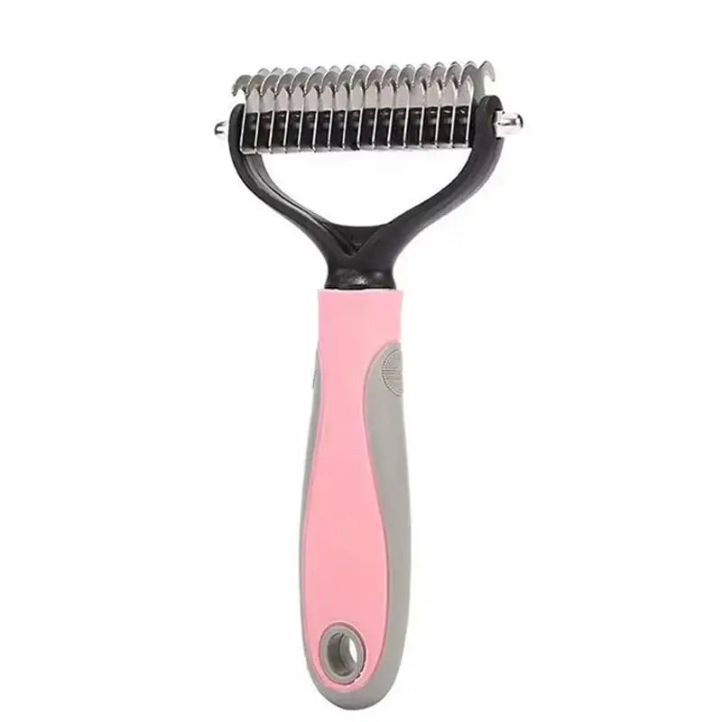 Professional Pet Deshedding Brush for Dogs & Cats