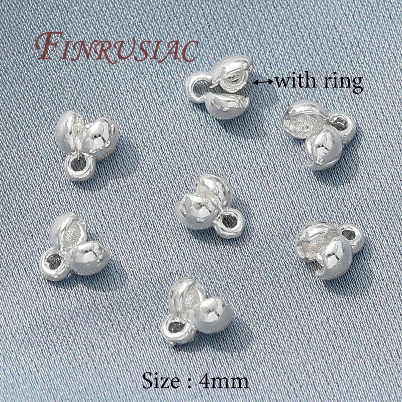 18K Gold Plated Crimp Beads Cover | DIY Jewelry Making Findings